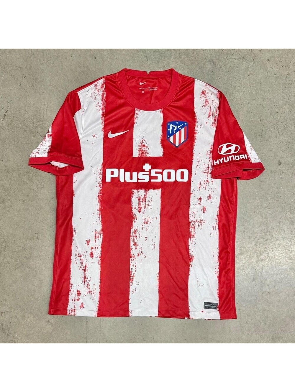Nike Atletico Madrid 2021-22 Home Jersey Mens XL Red Player Version Jamie #10